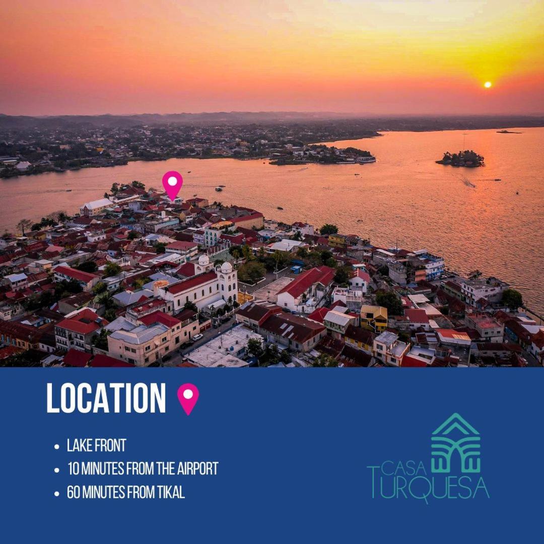 Hotel Casa Turquesa 弗洛勒斯 外观 照片